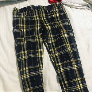 Target plaid pants size 2